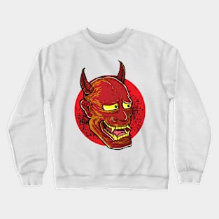 Red Hannya Crewneck Sweatshirt